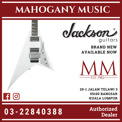 Jackson Pro Series Rhoads RR Electric Guitar, Ebony FB, Snow White