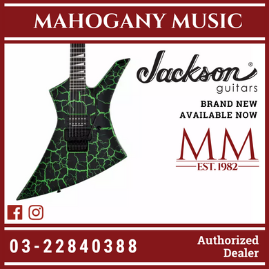 Jackson Pro Series Signature Brandon Ellis Kelly - Green Crackle