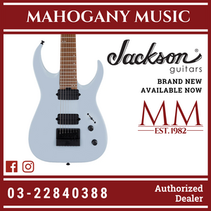 Jackson Pro Series Signature Misha Mansoor Juggernaut ET7 Electric, Caramelized Maple FB, Gulf Blue