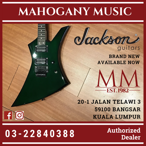Jackson Professional PS6T-TG10 Green Electric Guitar