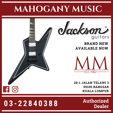 Jackson Signature Gus G Star JS32 Electric Guitar, Rosewood FB, Satin Black