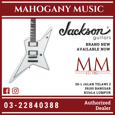 Jackson Signature Gus G Star JS32 Electric Guitar, Rosewood FB, Satin White