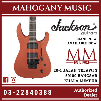 Jackson Soloist SLATXMG3-6 Electric Guitar, Rosewood FB, Copper Pearl