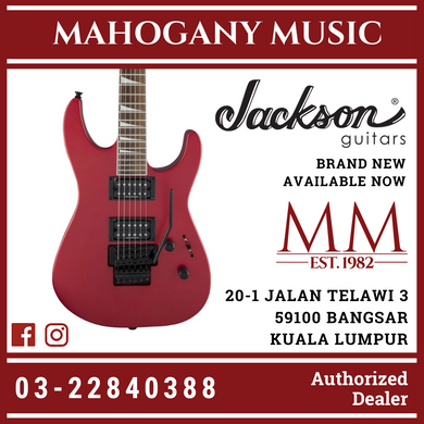 Jackson X Series Soloist SLX Electric Guitar, Rosewood FB, Satin Red Pearl
