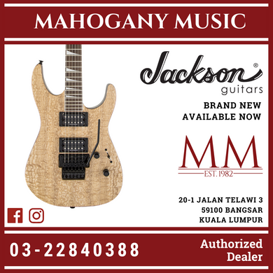 Jackson X Series Soloist SLX Tamo Ash Electric Guitar, Laurel FB, Natural