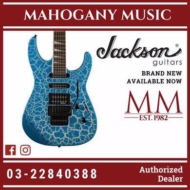 Jackson X Soloist SL3X DX Electric Guitar, Frost Byte Crackle