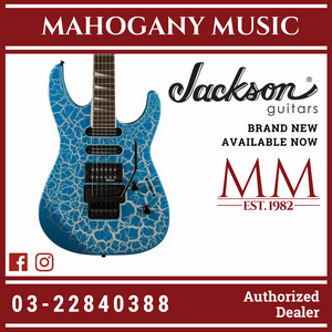 Jackson X Soloist SL3X DX Electric Guitar, Frost Byte Crackle