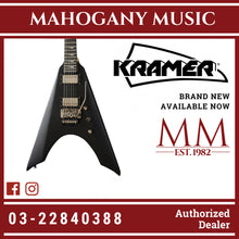 Kramer Nite-V Floyd Rose Electric Guitar - Satin Black