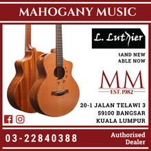 L.Luthier Bayou Light C Solid Cedar Acoustic Guitar