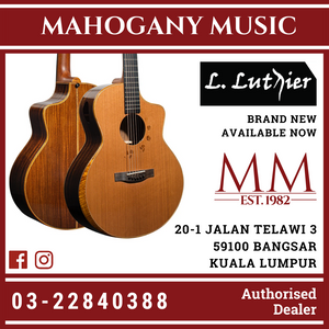 L.Luthier Eden C dt Cedar Double Top Acoustic guitar