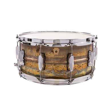 [PREORDER] Ludwig LB464R 6.5x14inch Raw Brass Phonic Snare Drum
