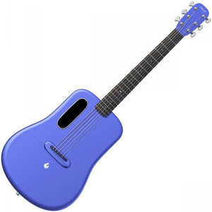 Lava Me 3 36″ Carbon Fiber Blue Smart Guitar (with Ideal Bag)