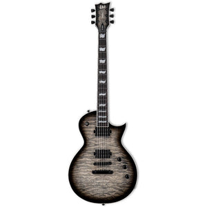 ESP LTD EC-1000T Quilted Maple Electric Guitar - Charcoal Burst