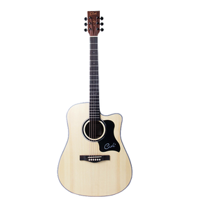 Cate 41" QM714CE Natural Finish Acoustic Guitar