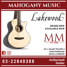 Lakewood A32CP Auditorium Cutaway Natural Finish Acoustic Guitar