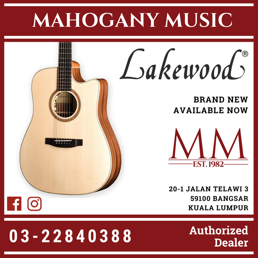 Lakewood D-14 Dreadnought Model Acoustic Guitar
