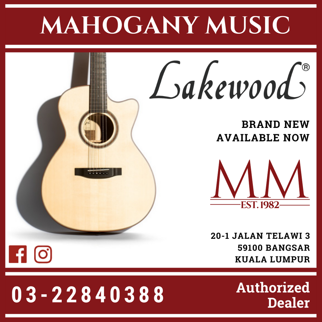 Lakewood M-18 CP Grand Concert Model with cutaway and pickup system Acoustic Guitar