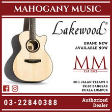 Lakewood M32CP Grand Concert Cutaway Natural Finish Acoustic Guitar