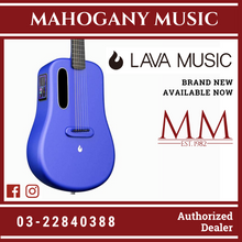 Lava Me 3 38″ Carbon Fiber Blue Smart Guitar (with Space Bag)