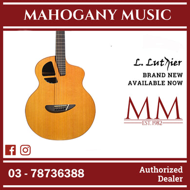 L.Luthier Le CR Solid Cedar Acoustic Guitar