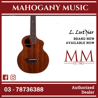 L.Luthier Le Light Maho Concert Solid Mahogany Ukulele