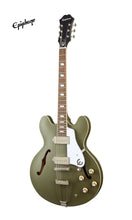 Epiphone Casino Worn Hollowbody Electric Guitar - Worn Olive Drab