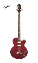 Epiphone Allen Woody Rumblekat Artist Series Semi-Hollowbody Bass Guitar - Wine Red