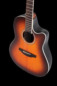 Ovation CS24-1-G E-Acoustic Guitar Celebrity CS Standard Mid Cutaway Bowl Sunburst