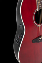 Ovation CS24-RR-G E-Acoustic Guitar Celebrity CS Standard Mid Cutaway Ruby Red