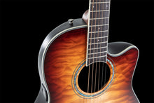 Ovation CS24X-7C-G E-Acoustic Guitar Celebrity Standard Plus Mid Cutaway Cognac Burst Gloss