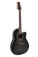 Ovation CS24P-TBBY-G E-Acoustic Guitar Celebrity Standard Traditional Plus Mid Cutaway Transparent Blackburst Flame