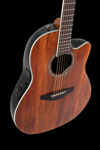 Ovation CS24P-FKOA-G E-Acoustic Guitar Celebrity Standard Plus Mid Cutaway Figured Koa