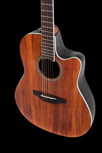 Ovation CS24P-FKOA-G E-Acoustic Guitar Celebrity Standard Plus Mid Cutaway Figured Koa