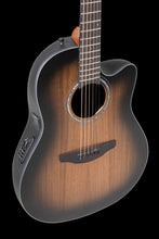 Ovation CS24P-ABLKW-G E-Acoustic Guitar Celebrity Standard Plus Mid Cutaway Blackwood Burst