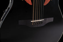 Ovation CE4412-5-G E-Acoustic Guitar Celebrity Elite Mid Cutaway 12-string Black