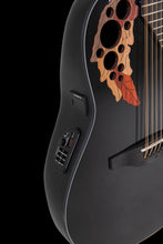 Ovation CE4412-5-G E-Acoustic Guitar Celebrity Elite Mid Cutaway 12-string Black