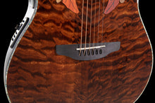 Ovation CE44P-TGE-G E-Acoustic Guitar Celebrity Elite Plus Mid Cutaway Dark Tiger Eye