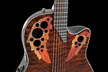 Ovation CE44P-TGE-G E-Acoustic Guitar Celebrity Elite Plus Mid Cutaway Dark Tiger Eye