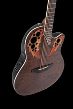 Ovation CE48P-TGE-G E-Acoustic Guitar Celebrity Elite Plus Super Shallow Tiger Eye Brown