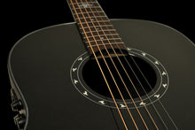 Ovation 1516PBM-G E-Acoustic Guitar Pro Series Ultra Mid-Depth Non-Cutaway Pitch Black