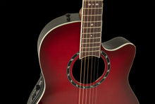 Ovation 2771AX-CCB-G E-Acoustic Guitar Standard Balladeer Deep Contour Cutaway Cherry Cherry Burst