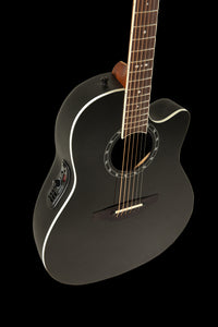 Ovation 2771AX-5-G E-Acoustic Guitar Standard Balladeer Deep Contour Cutaway Black