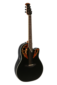 Ovation 2778AX-5-G E-Acoustic Guitar Standard Elite Deep Contour Cutaway Black