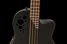 Ovation B778TX-5-G E-Acoustic Bass Elite TX Mid Cutaway Black Textured
