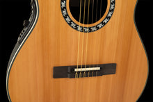 Ovation 1773AX-4-G E-Acoustic classical guitar Classic Nylon Legend Mid Cutaway Beige|Dark natural wood