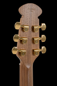 Adamas 1687GT-5-G E-Acoustic Guitar Deep Non-Cutaway Black