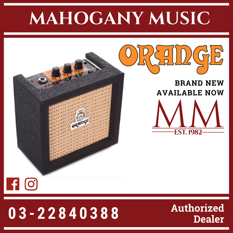 Mini Amplificador Orange Micro Crush Mini 3 Watts - Expo Music Perú