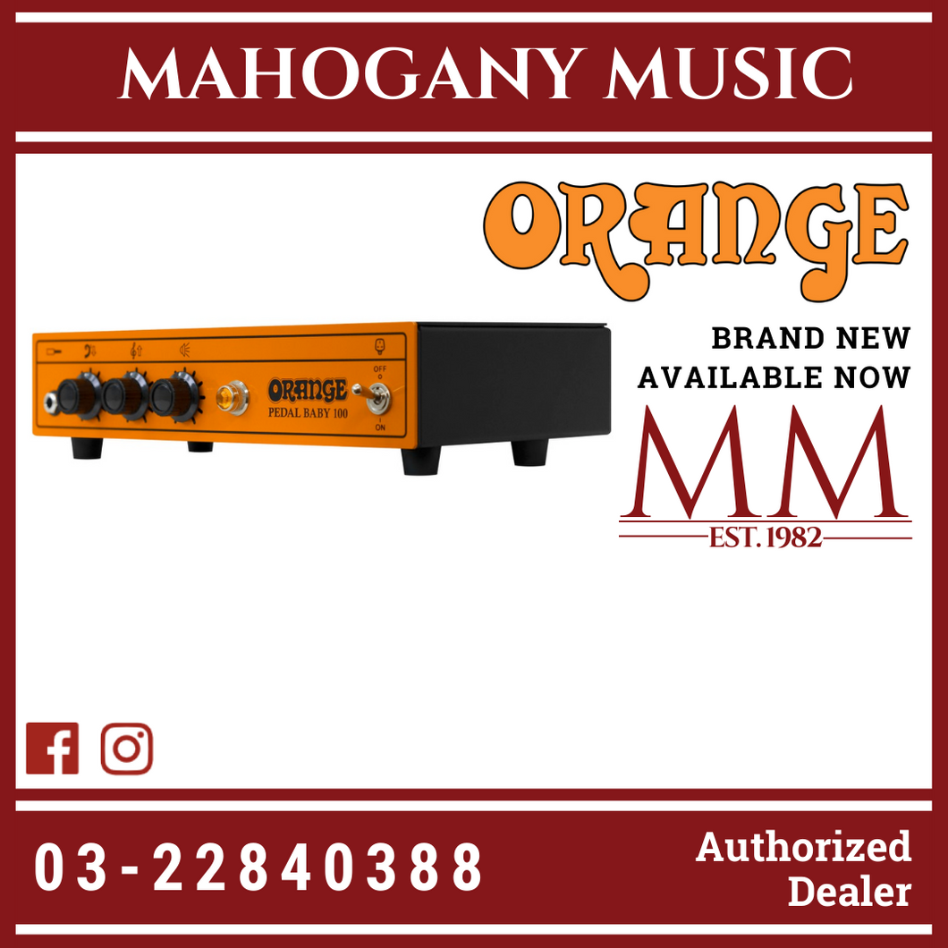 Orange Pedal Baby 100 - 100-watt Class A/B Power Amplifier