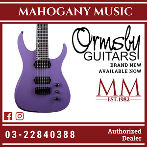 Ormsby HYPE GTI - VIOLET MIST STANDARD SCALE 7 String Electric Guitar