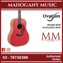 Ovation Applause AAS-69-R Acoustic Guitar Jump  Slope Shoulder Dreadnought Lipstick